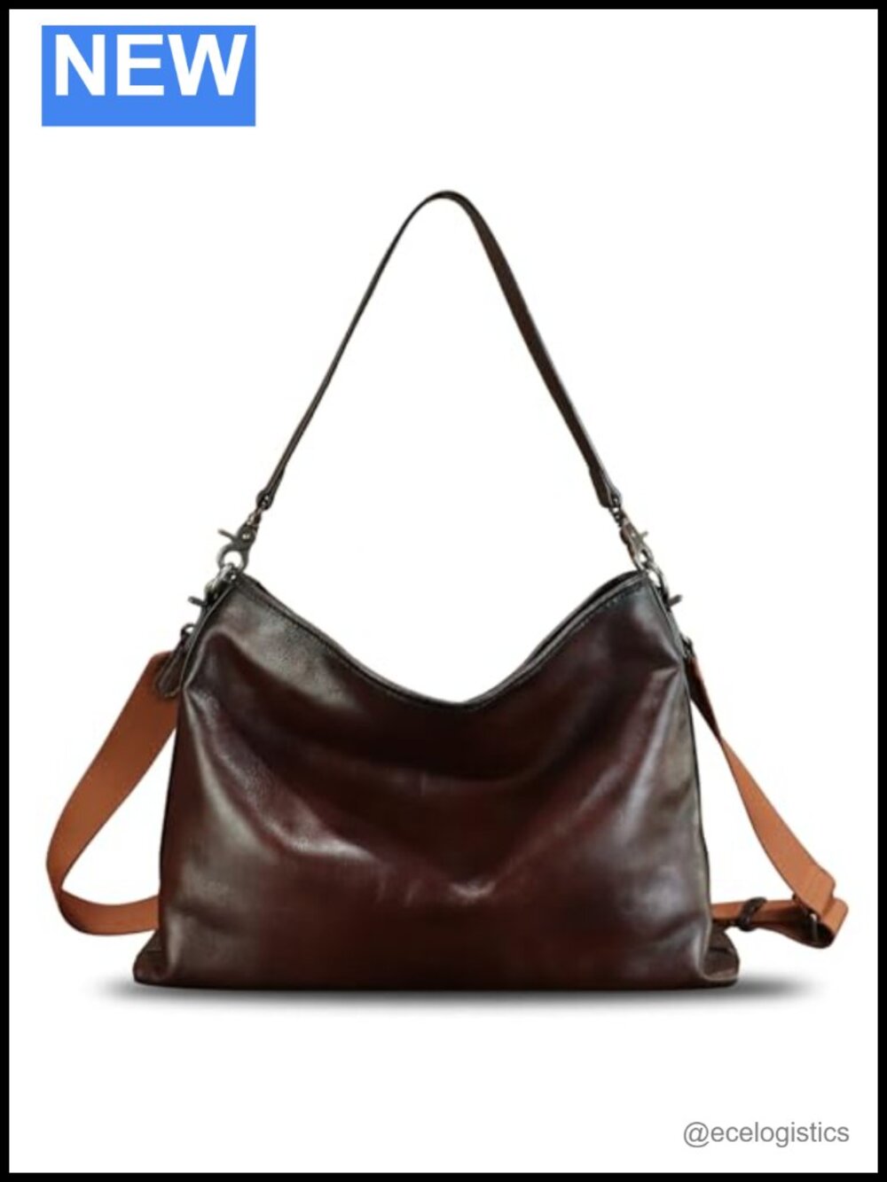 Genuine Leather Hobo Bag Women Tote Vintage Handmade Shoulder Satchel